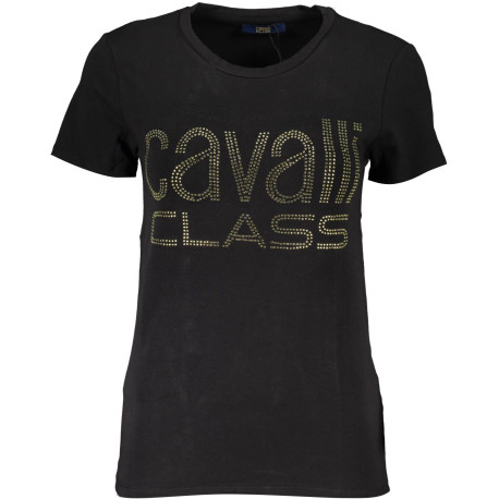 CAVALLI CLASS WOMEN&NO39,S SHORT SLEEVE T-SHIRT BLACK