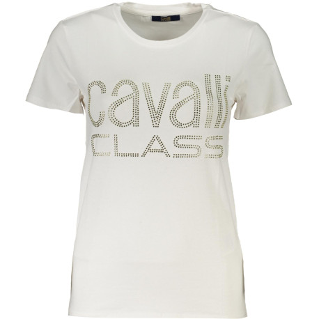 CAVALLI CLASS WOMEN&NO39,S SHORT SLEEVE T-SHIRT WHITE